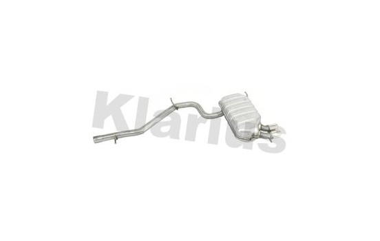 Exhaust backbox / end silencer