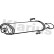 Exhaust backbox / end silencer