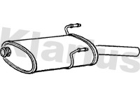 Exhaust backbox / end silencer