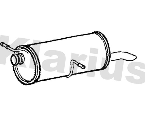 Exhaust backbox / end silencer, Image 2
