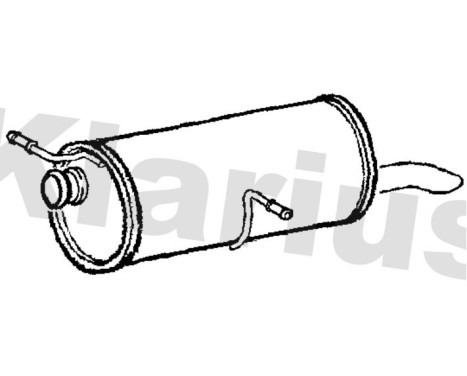 Exhaust backbox / end silencer, Image 2
