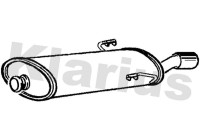 Exhaust backbox / end silencer