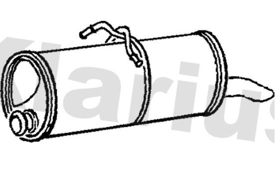 Exhaust backbox / end silencer, Image 2