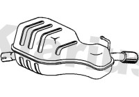 Exhaust backbox / end silencer