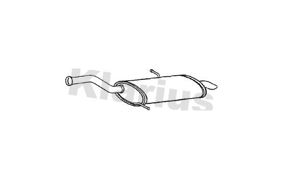 Exhaust backbox / end silencer, Image 2