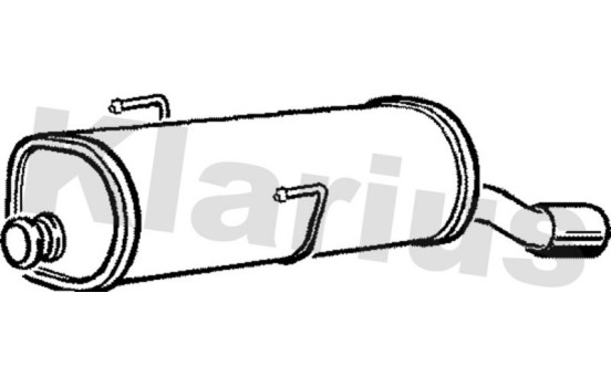 Exhaust backbox / end silencer, Image 2
