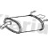 Exhaust backbox / end silencer