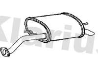 Exhaust backbox / end silencer