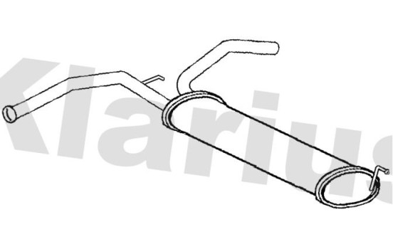 Exhaust backbox / end silencer, Image 2