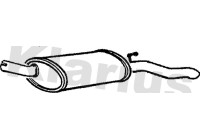 Exhaust backbox / end silencer