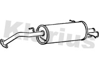 Exhaust backbox / end silencer