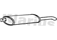 Exhaust backbox / end silencer