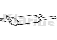 Exhaust backbox / end silencer