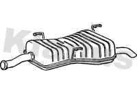 Exhaust backbox / end silencer