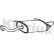 Exhaust backbox / end silencer