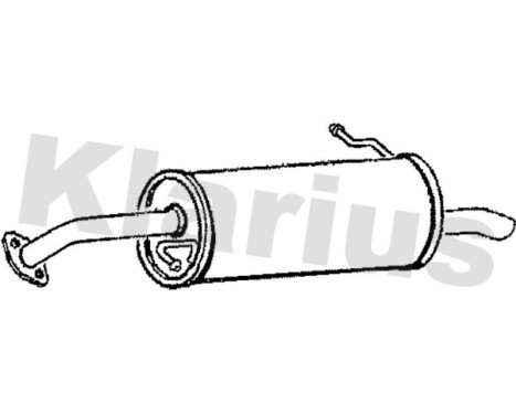 Exhaust backbox / end silencer, Image 2