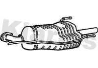 Exhaust backbox / end silencer