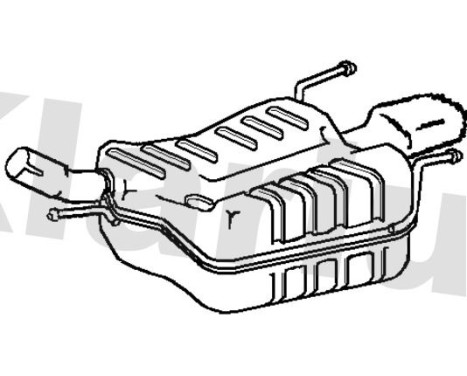 Exhaust backbox / end silencer, Image 2