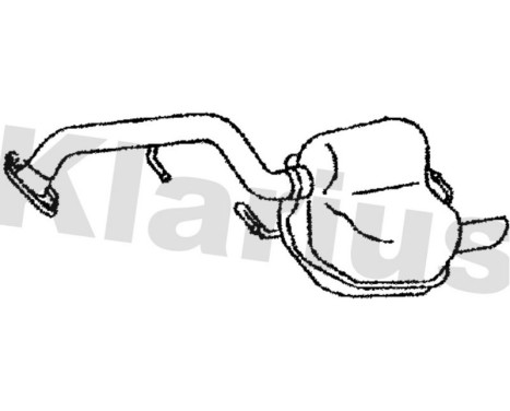 Exhaust backbox / end silencer, Image 3