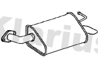 Exhaust backbox / end silencer