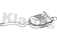 Exhaust backbox / end silencer