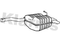 Exhaust backbox / end silencer