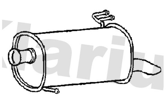 Exhaust backbox / end silencer, Image 2
