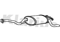 Exhaust backbox / end silencer