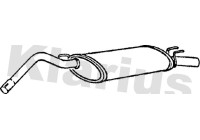 Exhaust backbox / end silencer