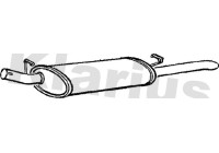 Exhaust backbox / end silencer