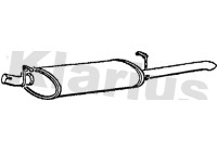 Exhaust backbox / end silencer