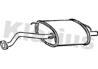 Exhaust backbox / end silencer
