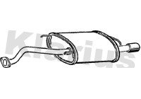 Exhaust backbox / end silencer