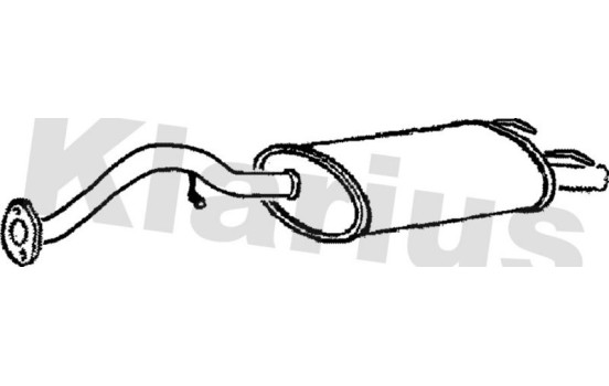 Exhaust backbox / end silencer, Image 2