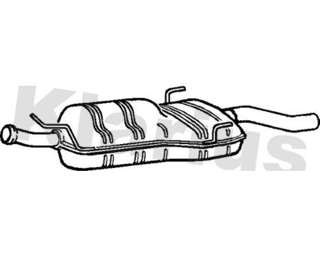 Exhaust backbox / end silencer, Image 2