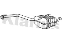 Exhaust backbox / end silencer