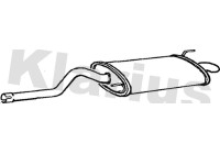 Exhaust backbox / end silencer