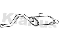 Exhaust backbox / end silencer