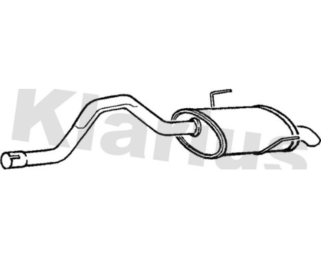 Exhaust backbox / end silencer, Image 2