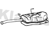 Exhaust backbox / end silencer