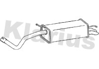 Exhaust backbox / end silencer