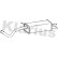 Exhaust backbox / end silencer