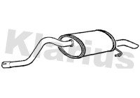 Exhaust backbox / end silencer