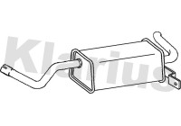 Exhaust backbox / end silencer