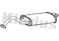 Exhaust backbox / end silencer