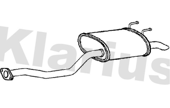Exhaust backbox / end silencer, Image 2