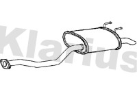 Exhaust backbox / end silencer