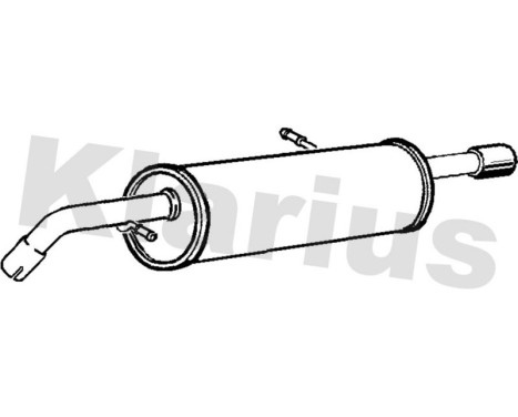 Exhaust backbox / end silencer, Image 2