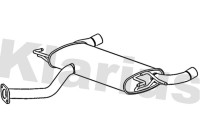 Exhaust backbox / end silencer