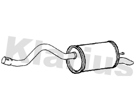 Exhaust backbox / end silencer, Image 2